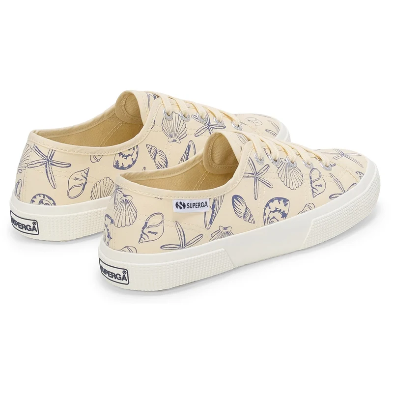 Superga Damen-Sneaker 3750 mit Muschelmuster | Beige