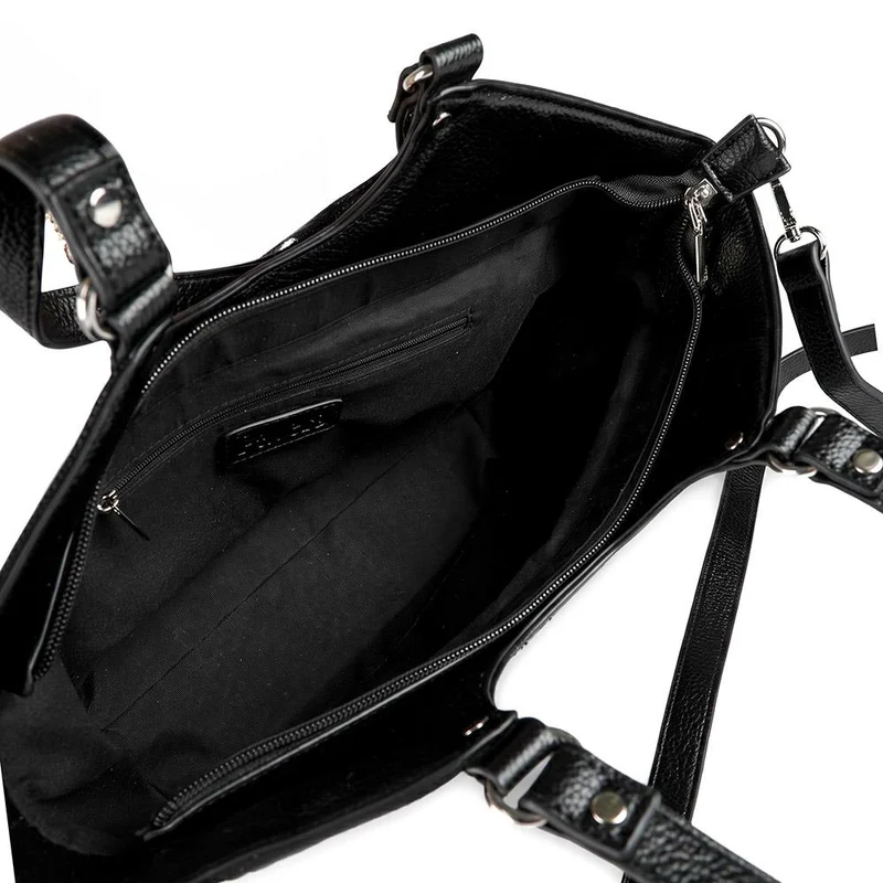 Bellissimo Two Tone Shoulder Bag - BELHETIA44013 / 330 175 - Black