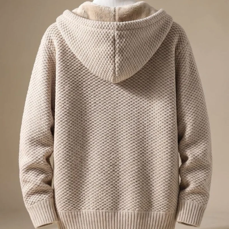Fabio | Damen Strickjacke mit Kragen und Langarm