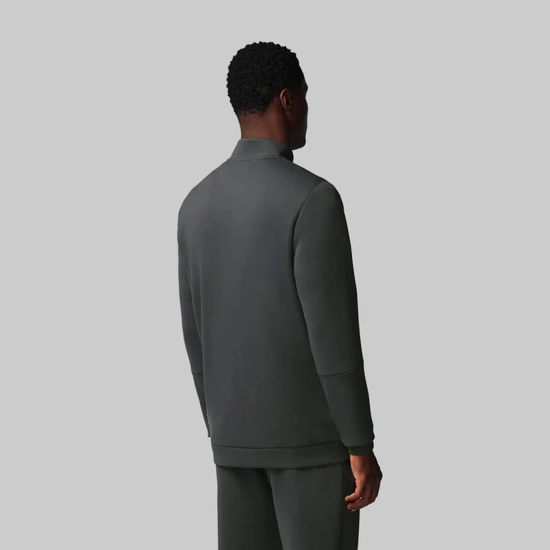 Castore Herren-Sweatshirt mit 1/4-Reißverschluss (Flex) | Anthrazit