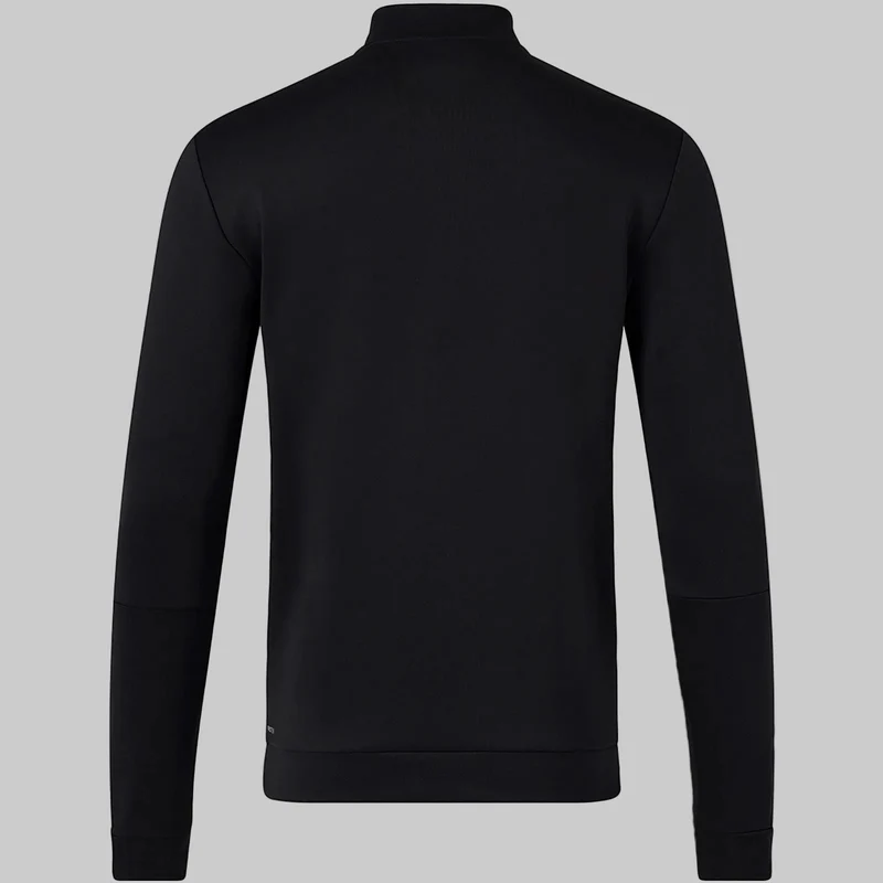 Castore Herren-Sweatshirt mit 1/4-Reißverschluss | Schwarz/Gunmetal