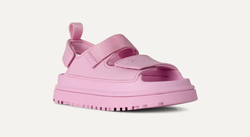 UGG GoldenGlow Kindersandale | Rosa Diamant