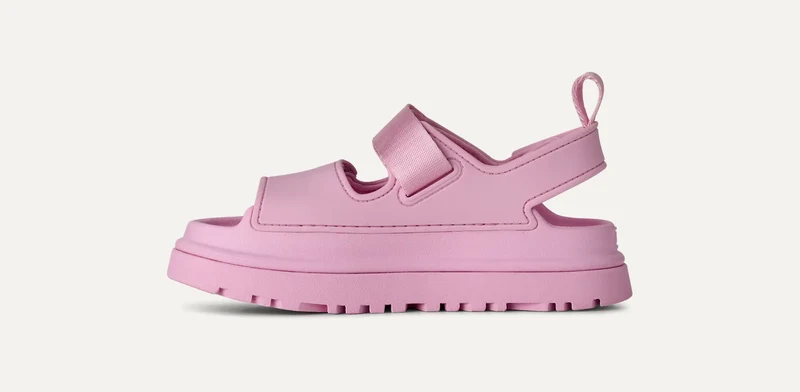 UGG GoldenGlow Kindersandale | Rosa Diamant