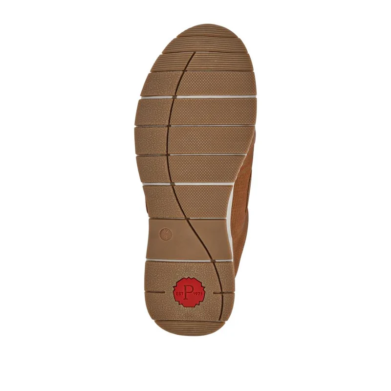 Easy Step In Wide Fit Touch Fastening Trainers - GANG41019 / 327 550 - Tan