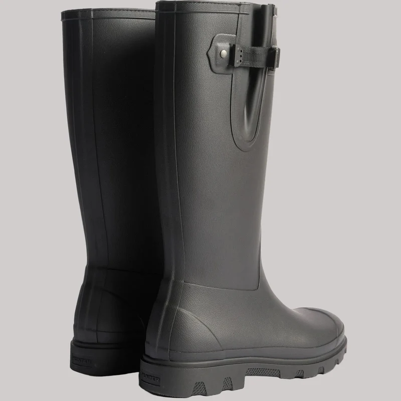 Hunter Herren-Stiefel Field Downpour, verstellbar, Schwarz