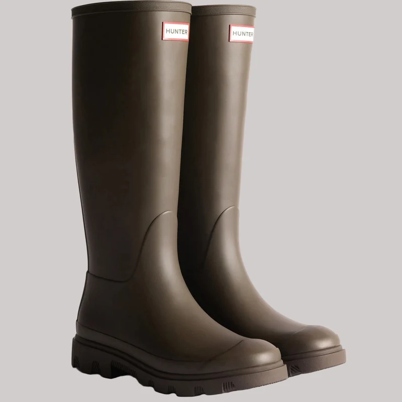 Hunter Herren-Stiefel „Downpour“ | Schokoladenbraun