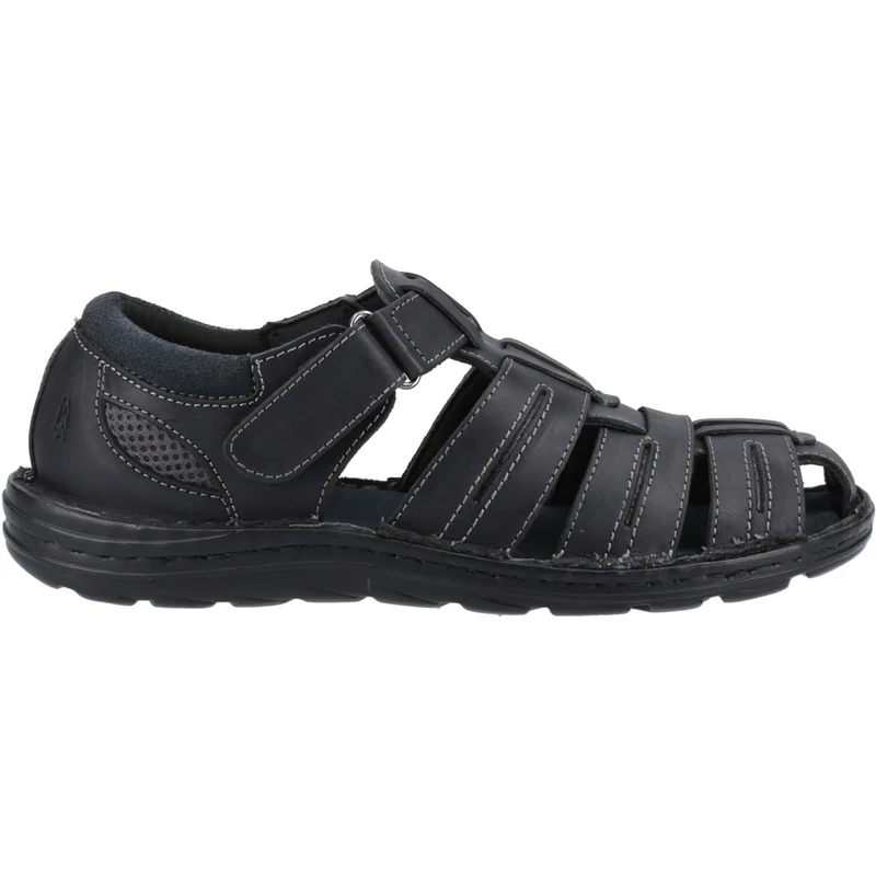 Hush Puppies Albert Herrensandale | Schwarz