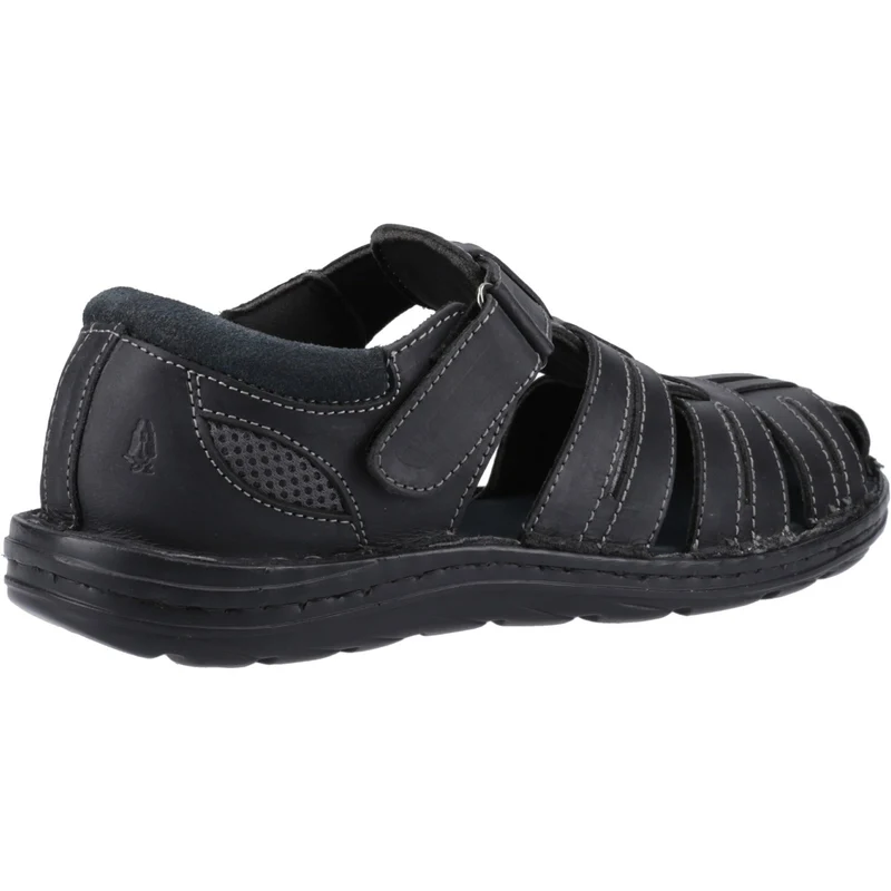 Hush Puppies Albert Herrensandale | Schwarz