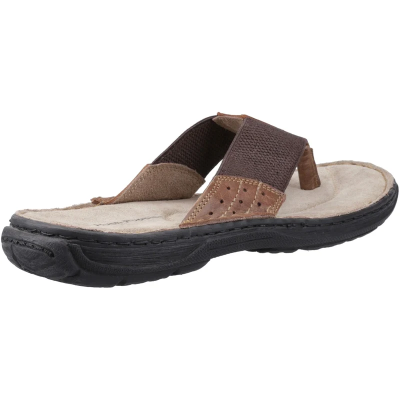 Hush Puppies Herren Alan Toepost Sandale | Bräunen