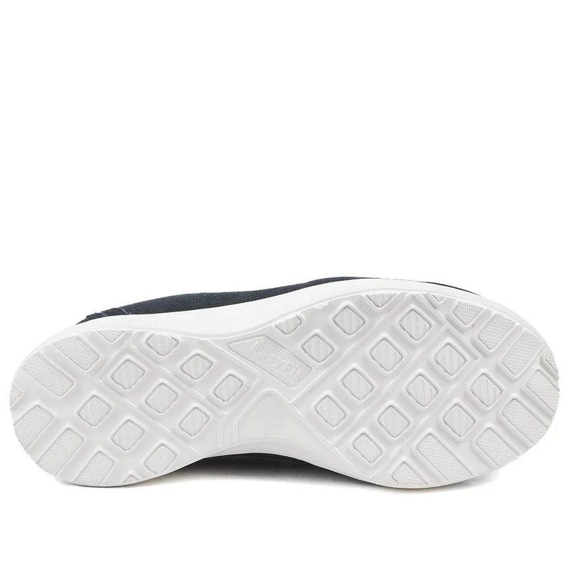 Extra-Wide Fit Memory Foam Trainers - ELANA / 324 089 - Navy