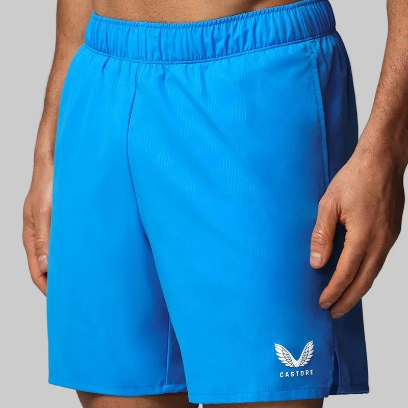 Castore Herren-Badeshorts (6 cm) | Ibiza Blau Weiß