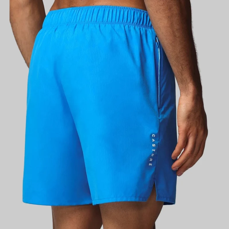 Castore Herren-Badeshorts (6 cm) | Ibiza Blau Weiß