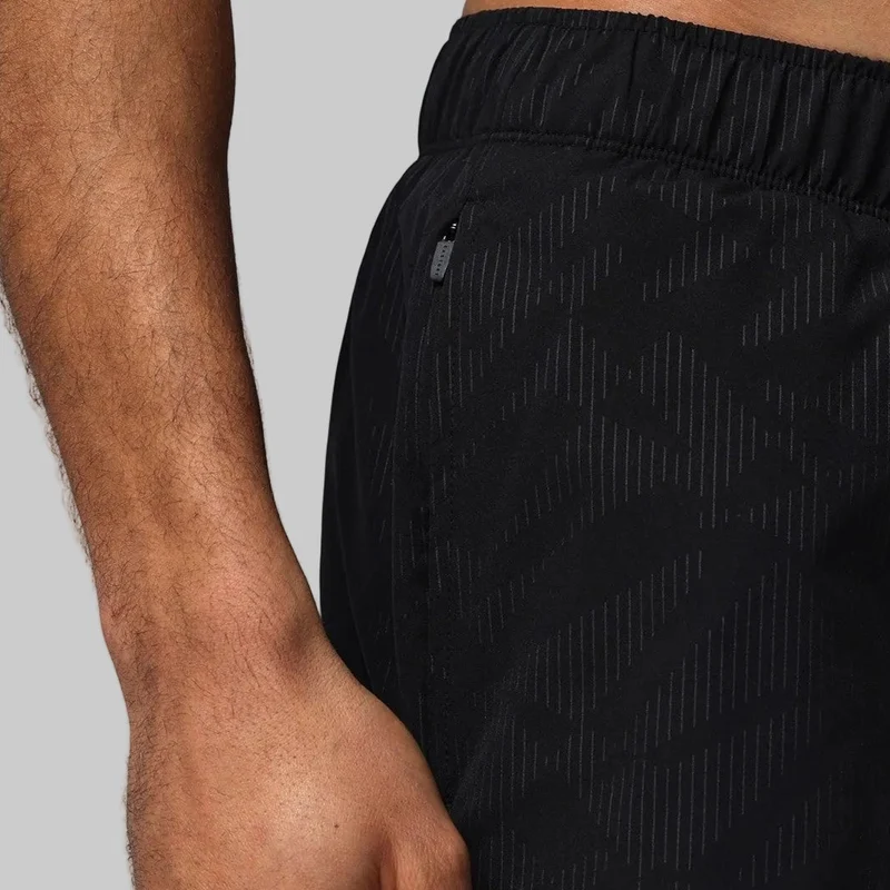 Castore Herren-Badeshorts, 6 cm | Schwarz-Gunmetal