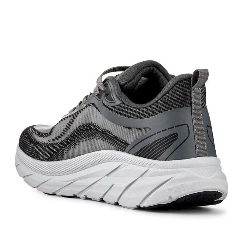 Easy Step In Memory Foam Lace Up Trainers - SUNCH41001 / 327 561 - Grey