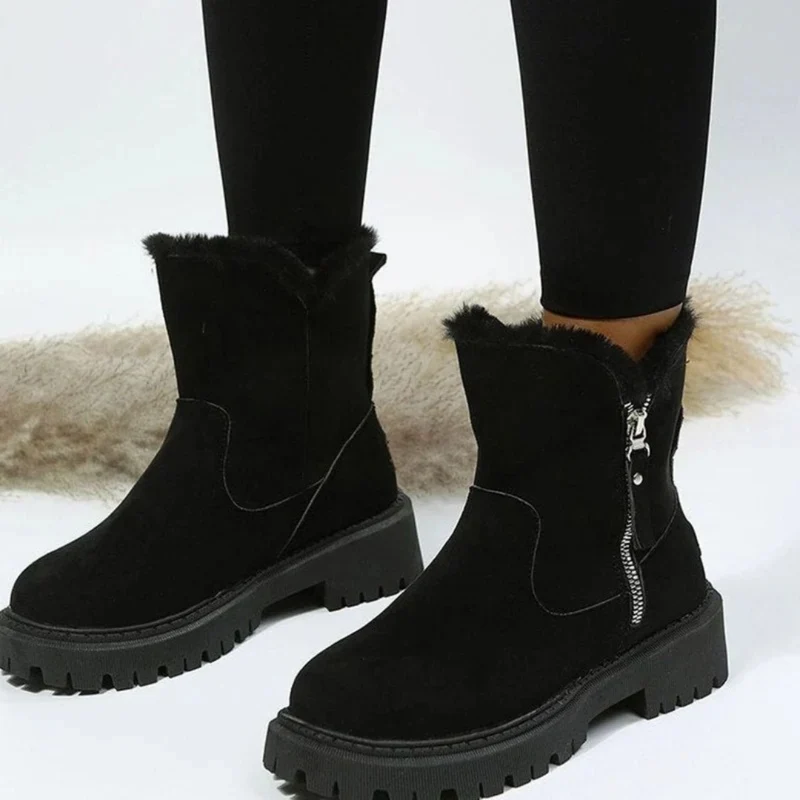 Hedi | Damen Orthopädische Stiefeletten mit Reißverschluss und angenehmer Ausstattung
