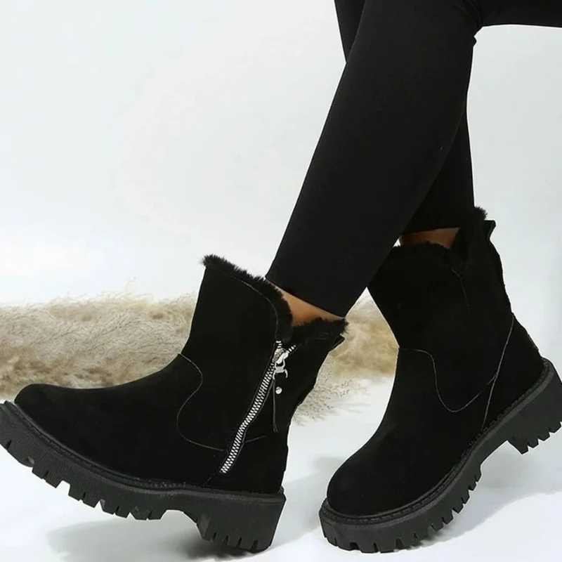 Hedi | Damen Orthopädische Stiefeletten mit Reißverschluss und angenehmer Ausstattung