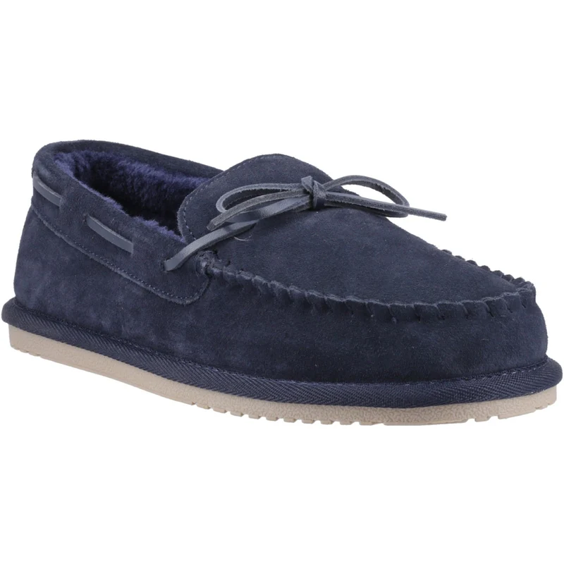 Hush Puppies Abraham Classic Herren-Hausschuhe | Marineblau