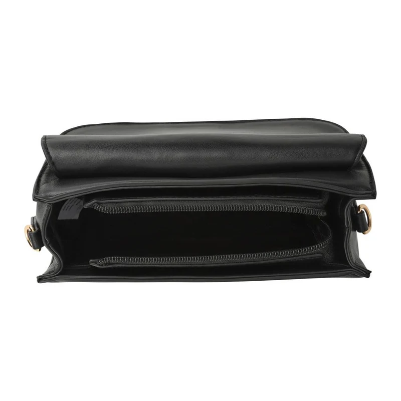 Bellissimo Buckle Crossbody Bag - BELHETIA42003 / 328 385 - Black Patent Croc
