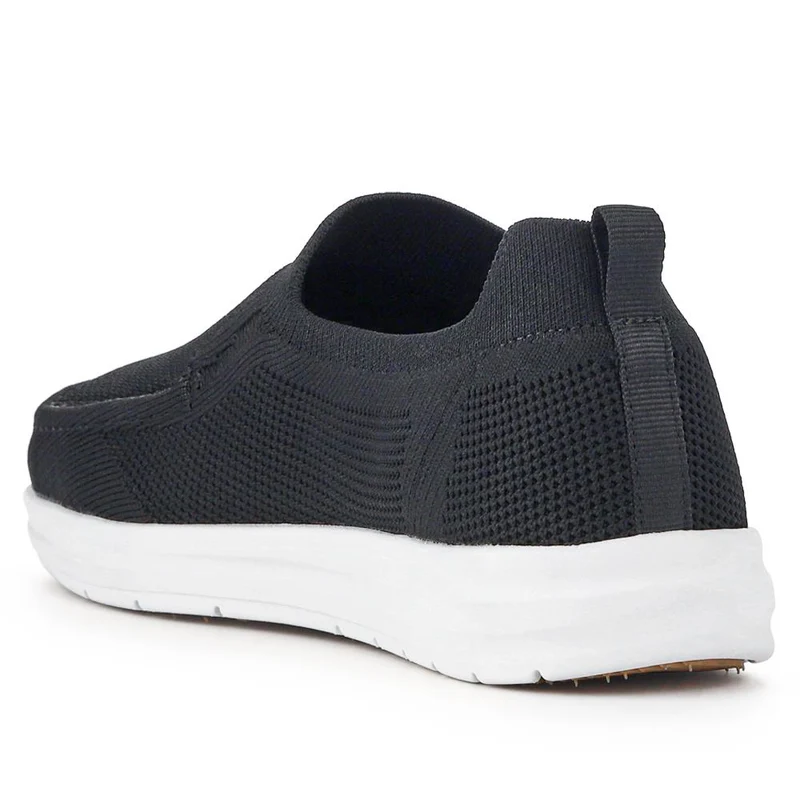 Stretchy Slip-On Shoes - XIAM41014 / 326 930 - Black