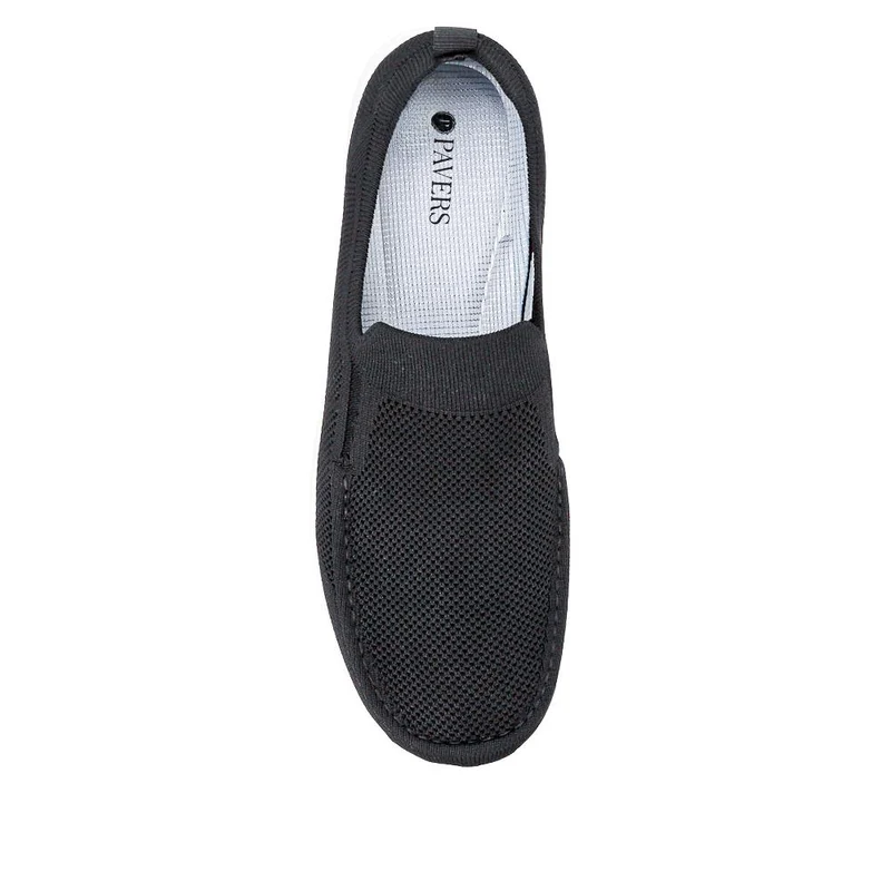 Stretchy Slip-On Shoes - XIAM41014 / 326 930 - Black