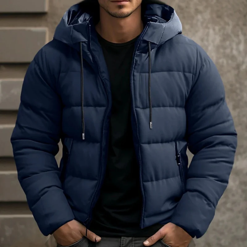 Lennard | Herren Winterjacke mit Kapuze im und Dicker Fütterung
