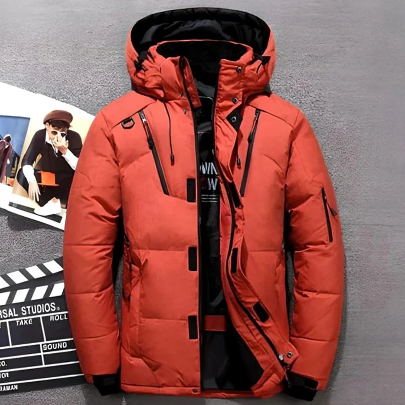 Kirsten | Damen Wasserdichte Regenjacke mit Kapuze, Reißverschluss und Futter