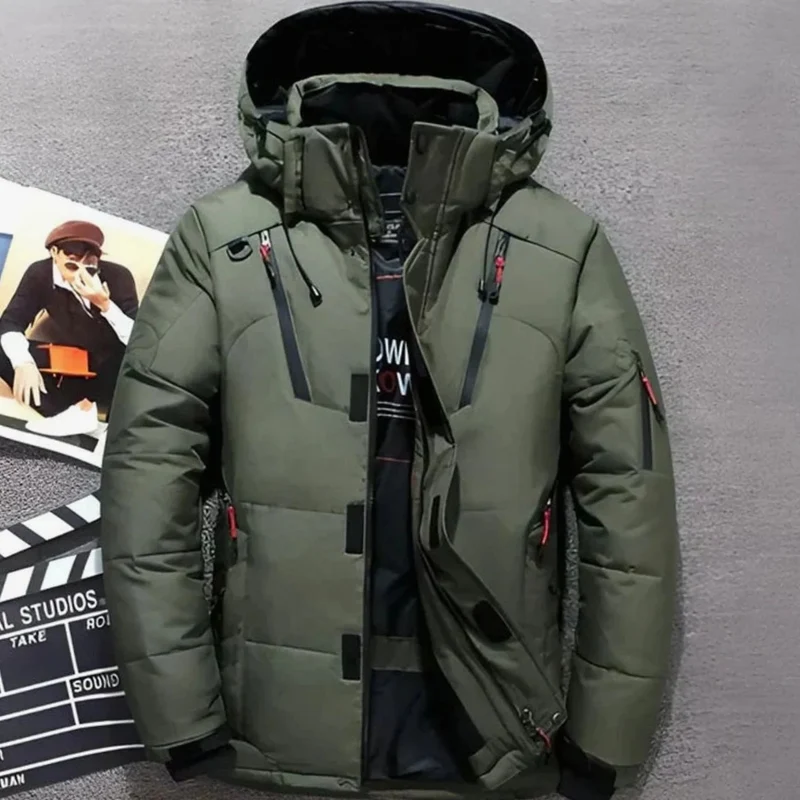 Kirsten | Damen Wasserdichte Regenjacke mit Kapuze, Reißverschluss und Futter
