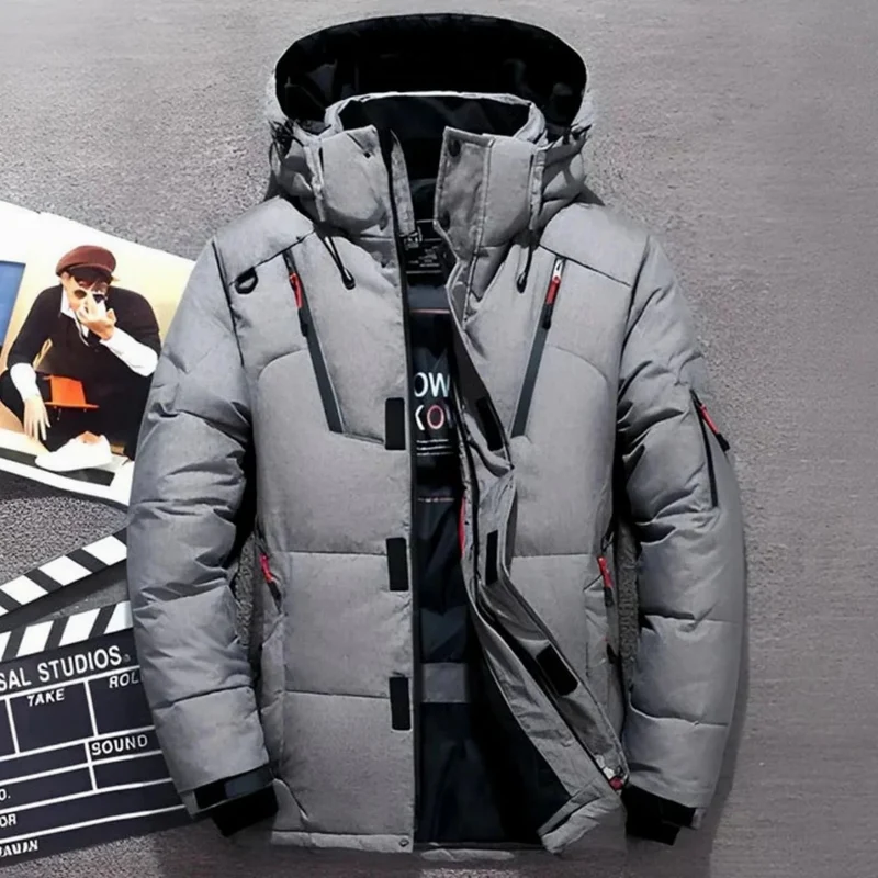 Kirsten | Damen Wasserdichte Regenjacke mit Kapuze, Reißverschluss und Futter