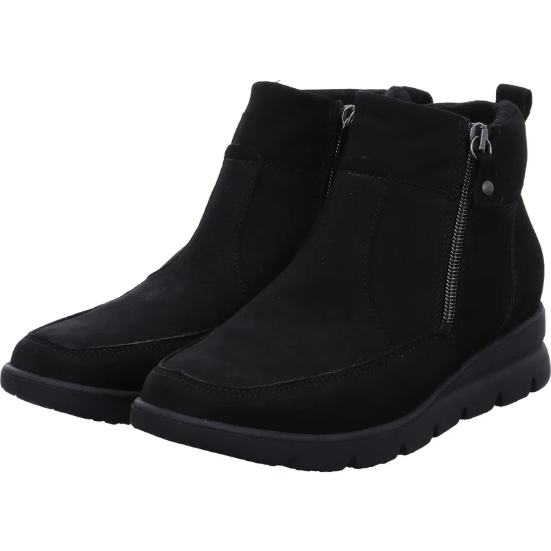 Waldläufer Stiefelette H-Bruni schwarz