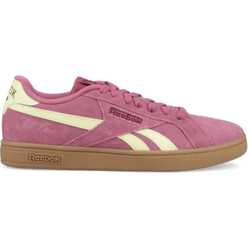 Reebok Damen-Retro-Sneaker Court | Studio Pink Yellow Haze Black Cherry