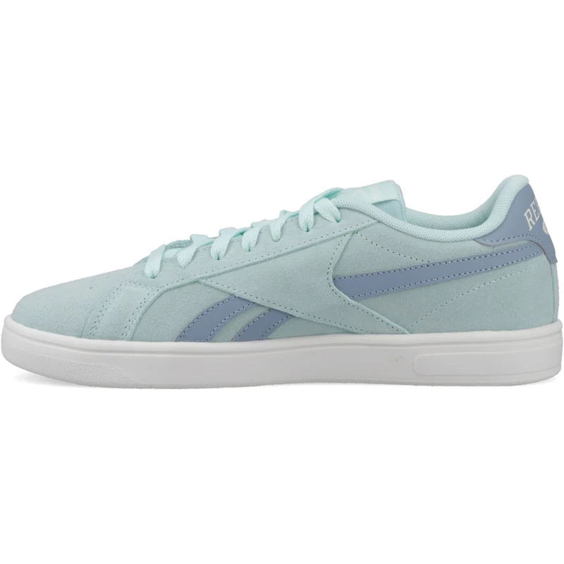 Reebok Damen-Retro-Sneaker Court | Glitch Aqua Leisure Blue Chalk