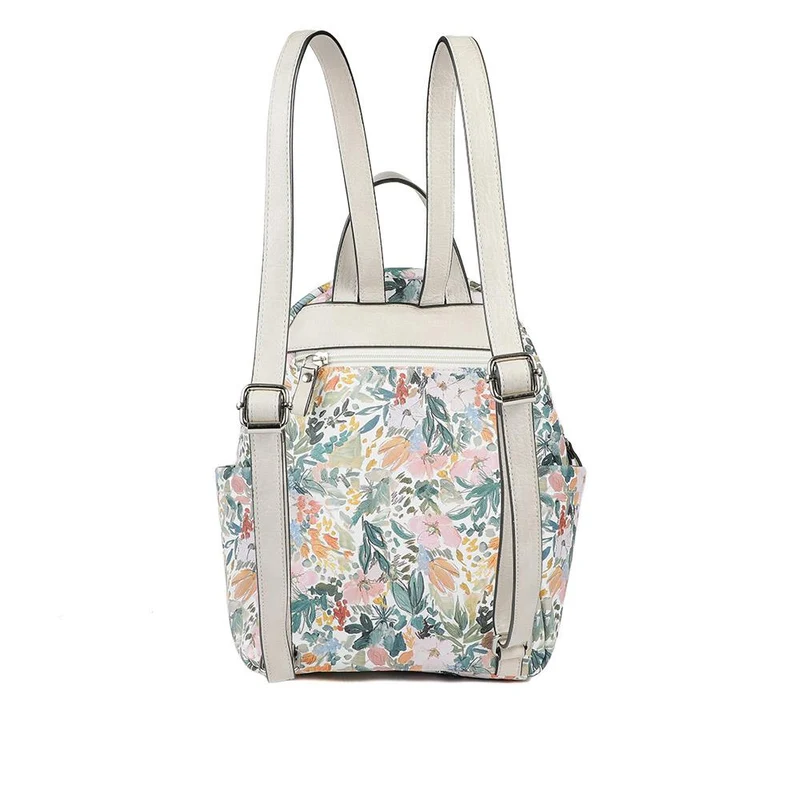 Floral Rucksack - JEWN39011 / 325 475 - WHITE-FLORAL