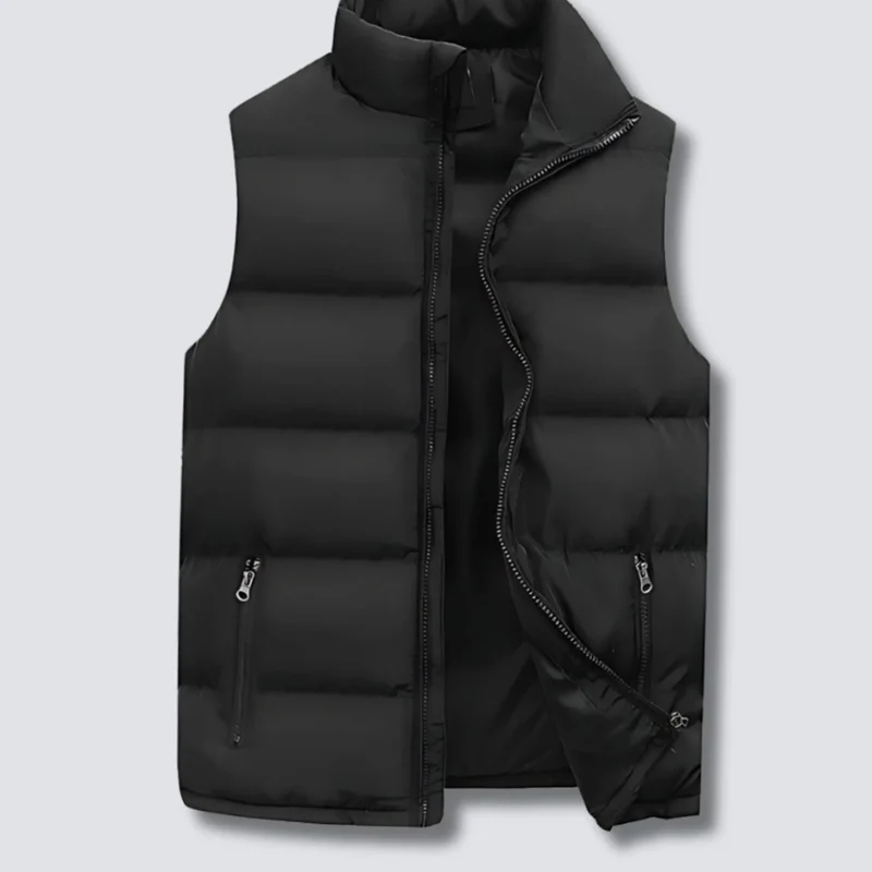 Henrik | Herren Steppweste Für Outdoor Mit Reißverschluss Und Taschen