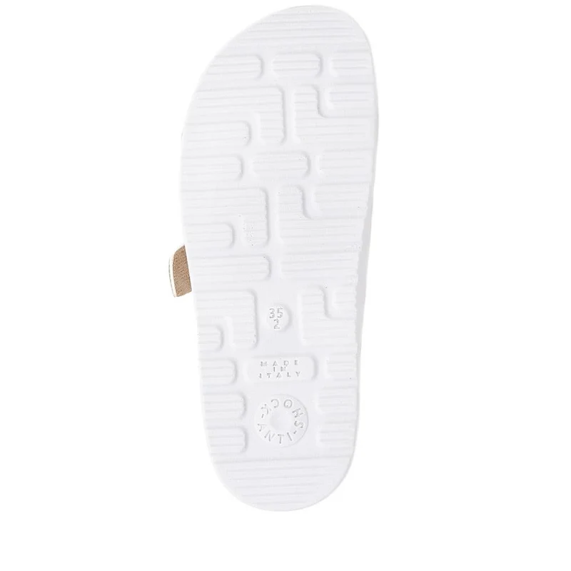 Slip-On Mules - POLY39021 / 325 445 - Silver