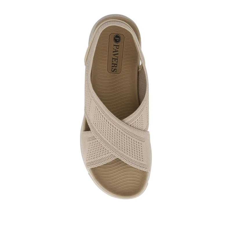 Lightweight Slip-On Sandals - BAIZH41035 / 327 195 - Beige