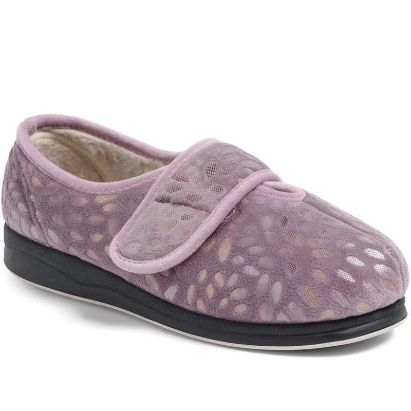 Extra-Wide Fit Slippers - AMINA / 323 506