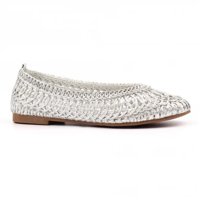 Lunar Damen-Slipper Keeley | Silber