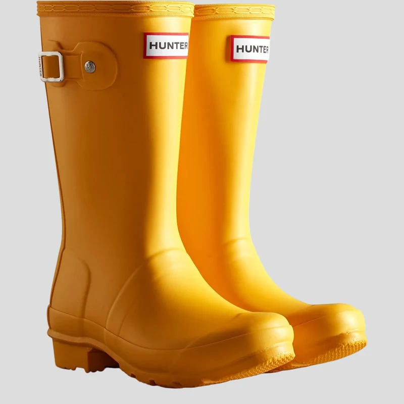 Hunter Kids Junior Originals Stiefel | Hunter Gelb