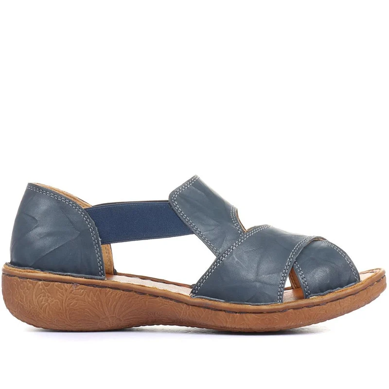 Flat Sandals - HAK33015 / 319 895 - Navy