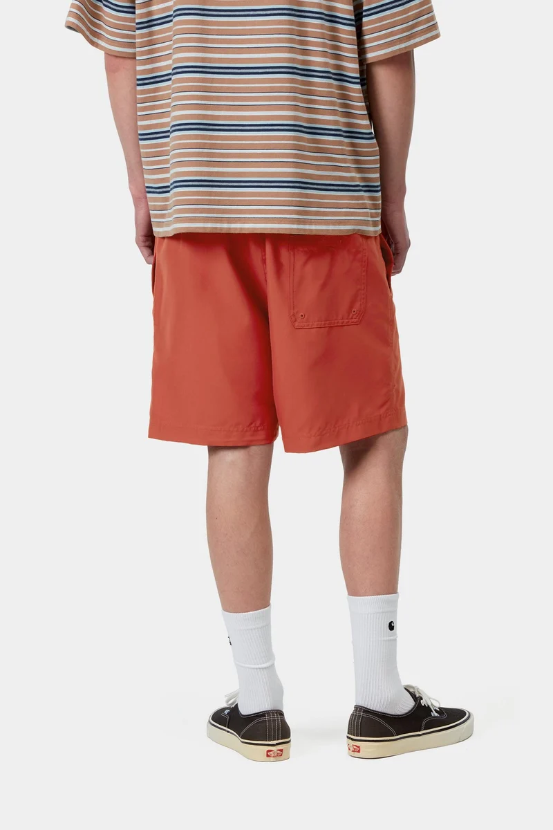 Carhartt WIP Chase Badehose für Herren | Oxidrot