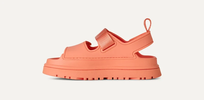 UGG GoldenGlow Kindersandale | Grapefruit