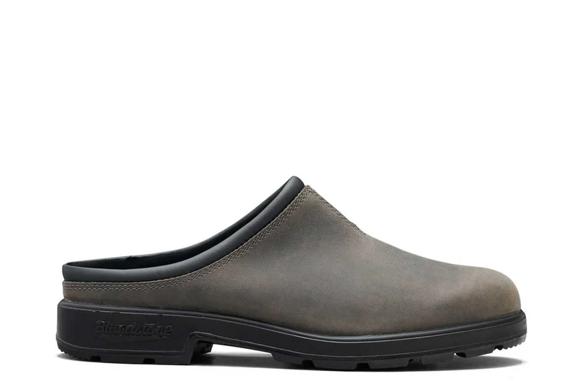 Blundstone Unisex 2422 Originals Clog aus gewachstem Nubukleder mit Pre-Worn-Finish | Ton