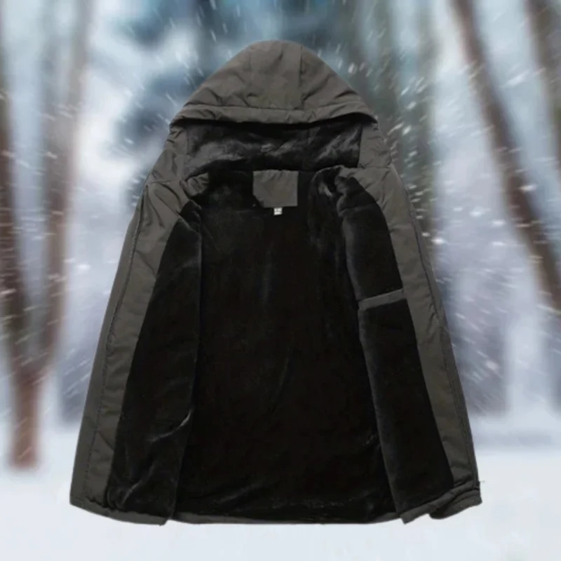 Rafael | Herren Regenjacke Wasserdicht Mit Kapuze Und Wärme Design