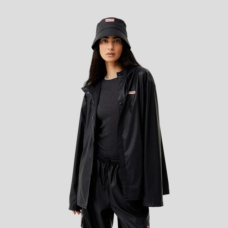 Hunter Unisex Izzy Kapuzenjacke | Schwarz