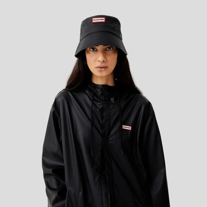 Hunter Unisex Izzy Kapuzenjacke | Schwarz