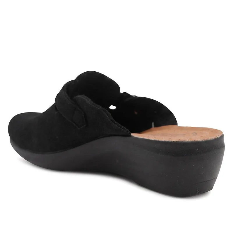 Fly Flot Buckle Detail Mules - FLY44004 / 329 601 - Black