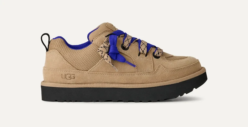 UGG Lo Lowmel Herren-Sneaker | Sandfarbenes Regalblau