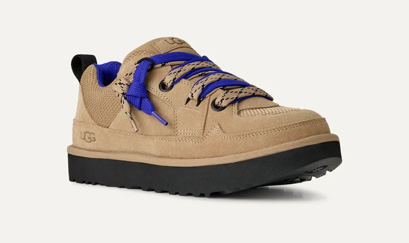 UGG Lo Lowmel Herren-Sneaker | Sandfarbenes Regalblau