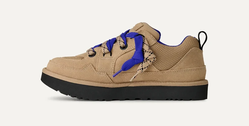 UGG Lo Lowmel Herren-Sneaker | Sandfarbenes Regalblau