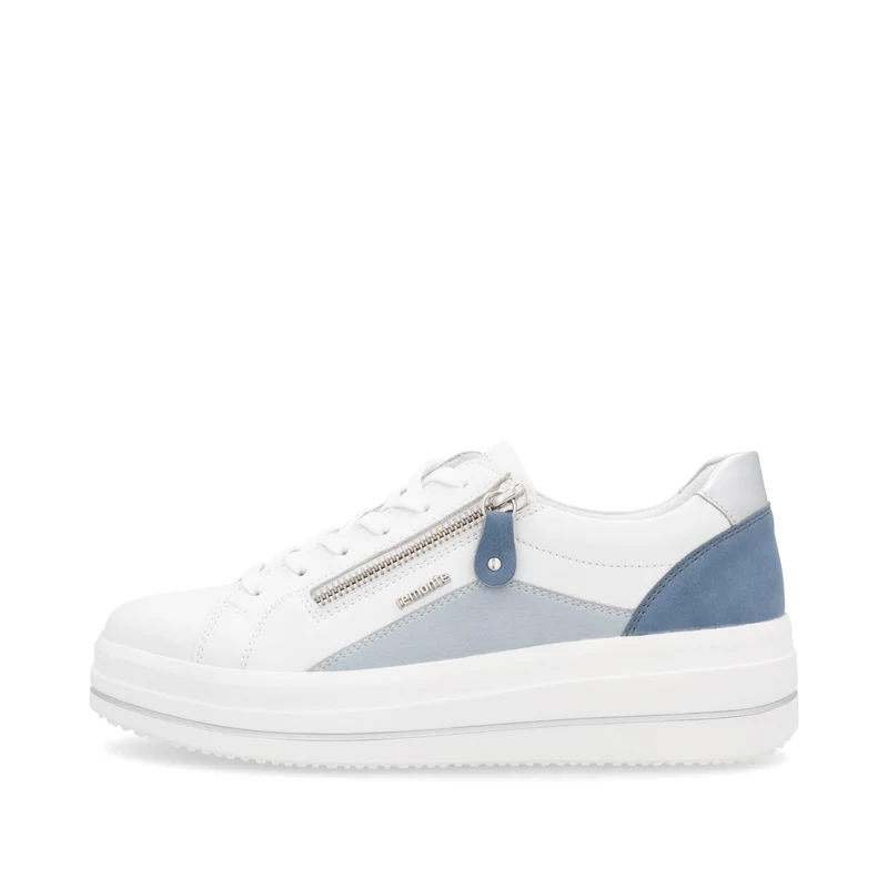 Remonte Damen-Sneaker | Weiß Blau